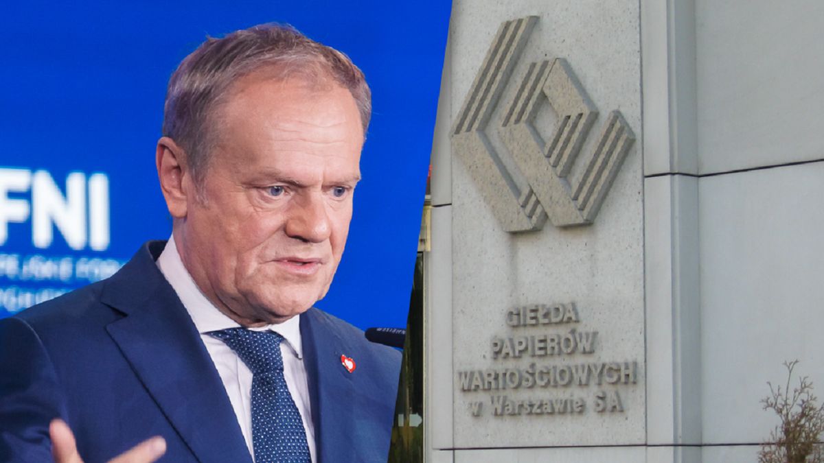 Giełda reaguje po słowach premiera