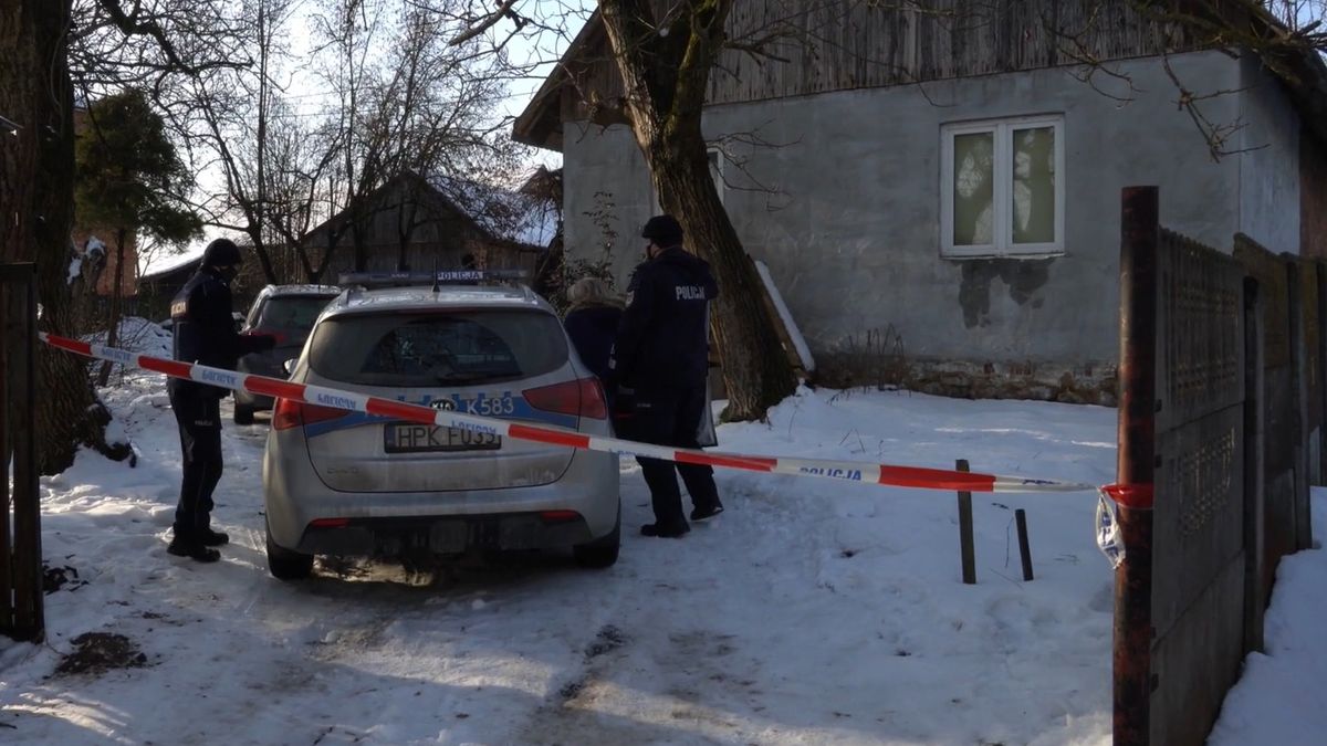 Policja na miejscu zbrodni