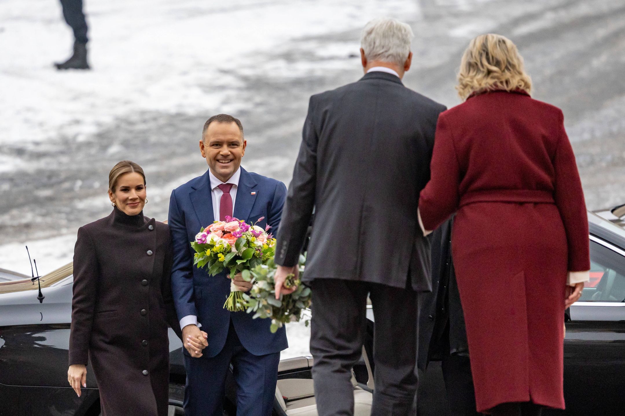 Para prezydencka z wizytą w Pradze