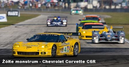 Żółte monstrum - Chevrolet Corvette C6R