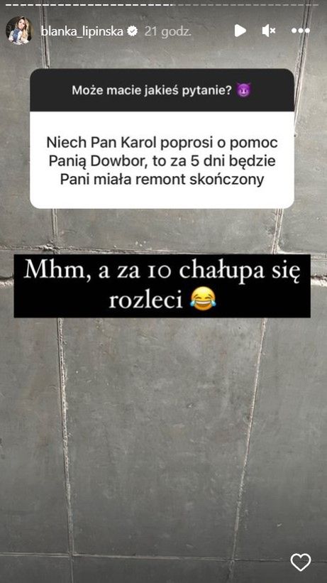 Blanka Lipińska dała pstryczka w nos Katarzynie Dowbor