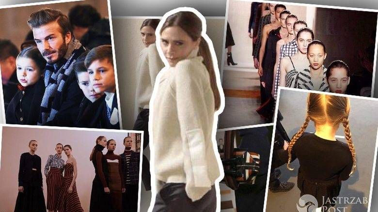 Pokaz kolekcji Victoria Beckham jesień-zima 2016/2017 (fot. Instagram)