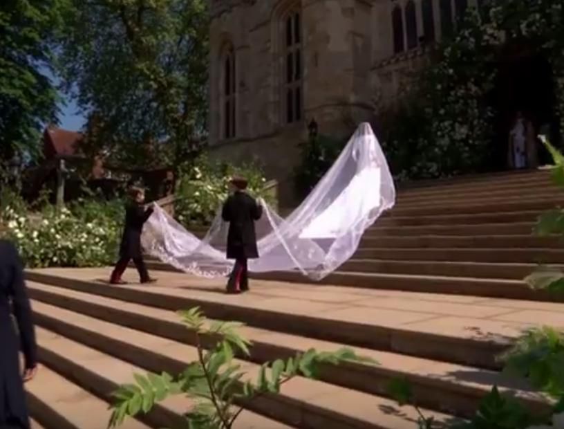 Meghan Markle w sukni ślubnej