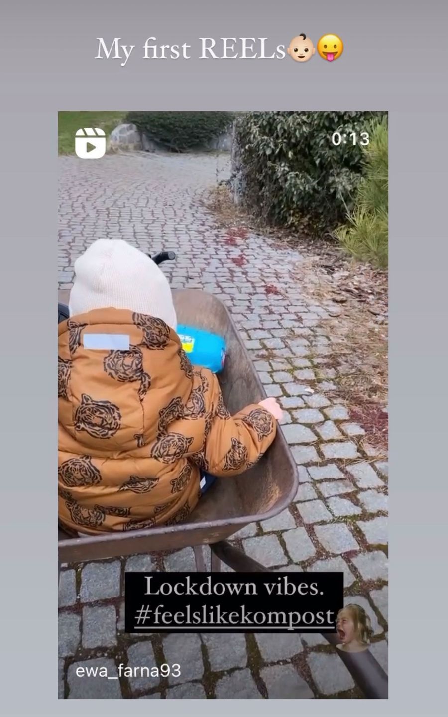 Ewa Farna pokazała w czym wozi syna