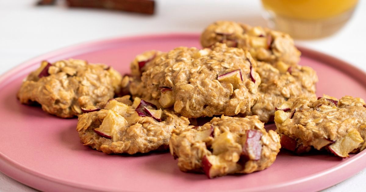 Ciasteczka owsiane z jabłkiem