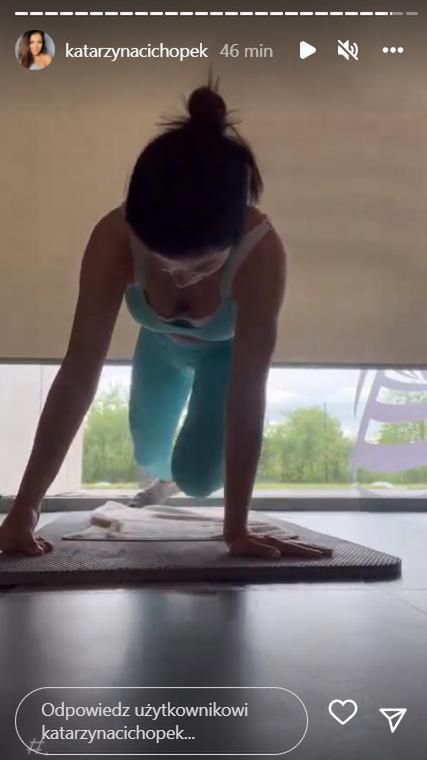 Kasia Cichopek - sylwetka i ćwiczenia