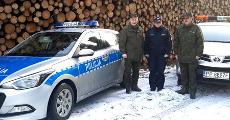 Świąteczna Akcja Policji i Straży Leśnej