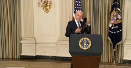 J. Biden zapowiada 100 milionów szczepień i po 1400 dol. dla większości rodzin.