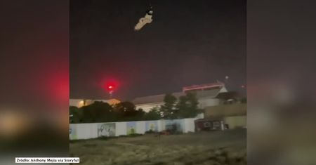 Ewakuacja ambasady USA w Kabulu. Nagranie z helikopterów.