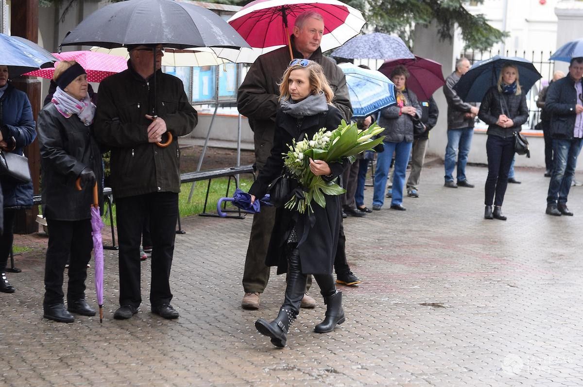 Joanna Koroniewska - pogrzeb Witolda Pyrkosza