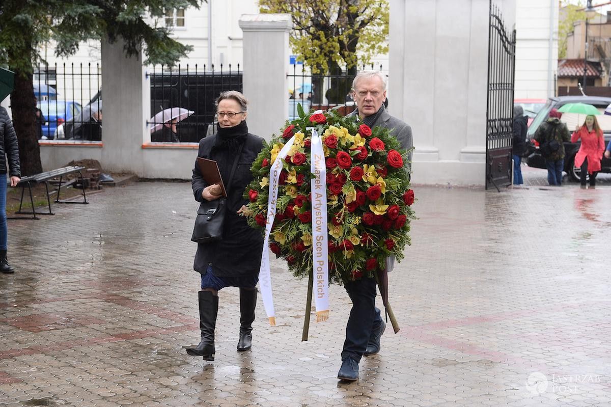 Andrzej Precigs - pogrzeb Witolda Pyrkosza