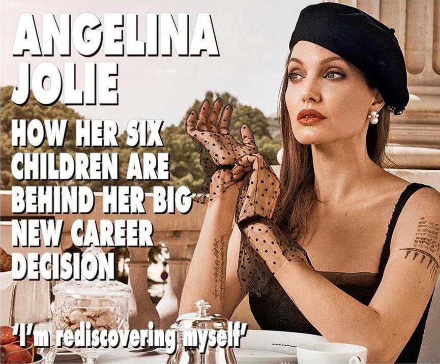 Angelina Jolie w Paryżu. Sesja dla Hello!