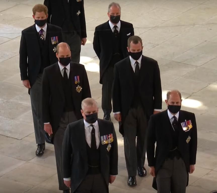 Książę Harry i książę William – pogrzeb księcia Filipa