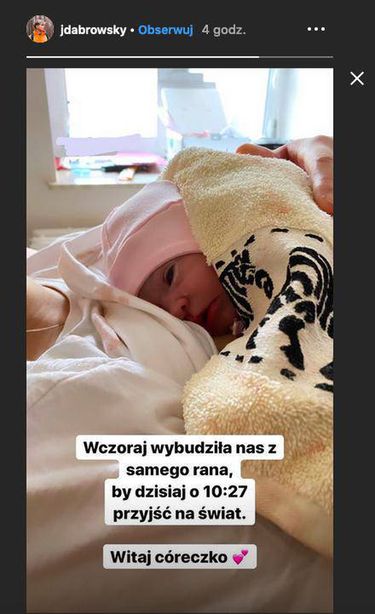 Sylwia Przybysz urodziła córkę