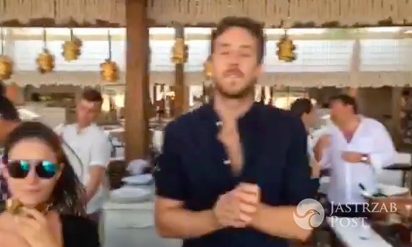 Alex Przetakiewicz na wakacjach z mamą