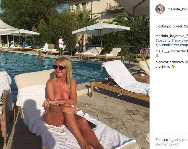 Mariola Bojarska-Ferenc topless