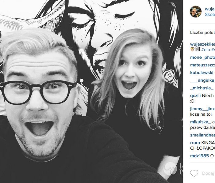 Kinga Duda na Instagramie bawi się z Wujaszkiem Liestyle