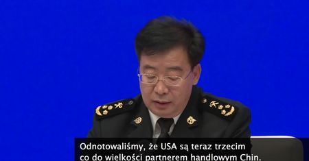USA nie są już największym partnerem handlowym Chin, import zmalał o 26,4 proc