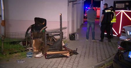Jedna osoba zginęła w pożarze w Nowej Hucie w Krakowie