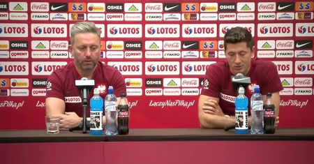 Jerzy Brzęczek i Robert Lewandowski o najbliższych meczach