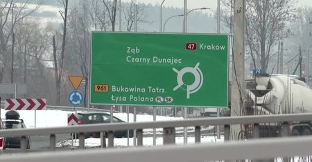 Turyści szybciej dotrą w Tatry. Otwarcie węzła drogowego w Poroninie i mostu w Białym Dunajcu