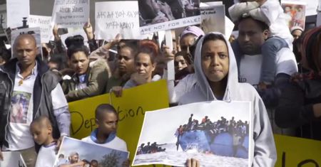 “Nie jesteśmy przestępcami”. Uchodźcy z Afryki protestują przeciwko deportacji z Izraela