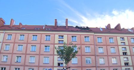 Poddasze domu w Tychach zapaliło się od uderzenia pioruna?