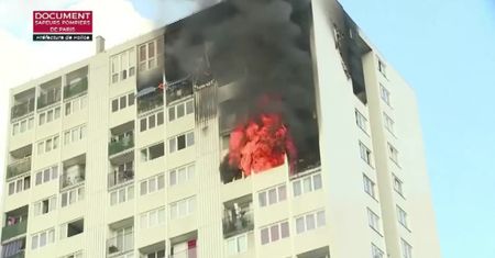 Tragiczny pożar bloku we Francji. Zginęła kobieta i troje dzieci