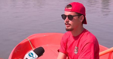 Ktoś ukradł ratownikom silnik do motorówki. Teraz do tonących muszą wiosłować