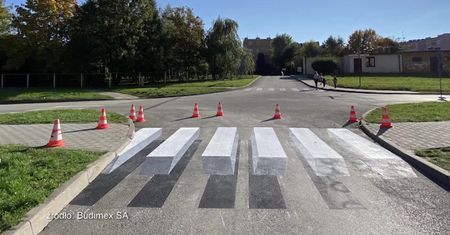 Trójwymiarowe przejścia dla pieszych robią furorę