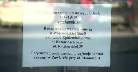 Oddział kardiologii szpitala w Myszkowie zawiesił działalność. Jeden z lekarzy zakażony koronawirusem