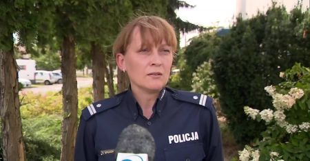 Pożar samochodu na węźle Konotopa