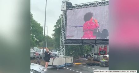 Ulubiona muzyka na żywo bez wysiadania z samochodu? W Sydney odbył się koncert drive-in