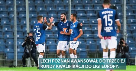 Pewny awans Lecha do III rundy eliminacji Ligi Europy