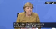 Niemcy przedłużają częściowy lockdown co najmniej do 20 grudnia