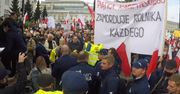Rolnicy protestują w centrum Warszawy