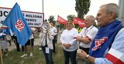 Protest w obronie zwolnionej szefowej związku zawodowego w LOT. Zdaniem władz spółki “nawoływała do przemocy”