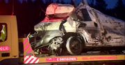 Zderzenie busa z pociągiem w Wielkopolsce. Zginął 26-letni kierowca