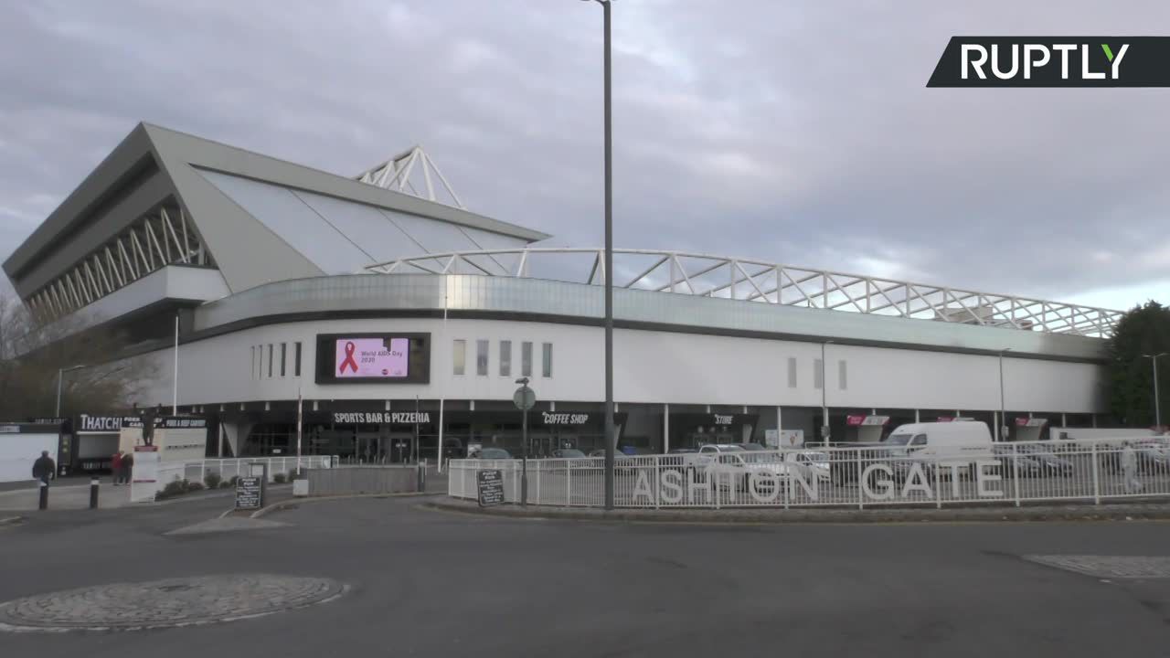 Stadion piłkarski w Bristolu jednym z punktów szczepień przeciwko koronawirusowi w Wielkiej Brytanii