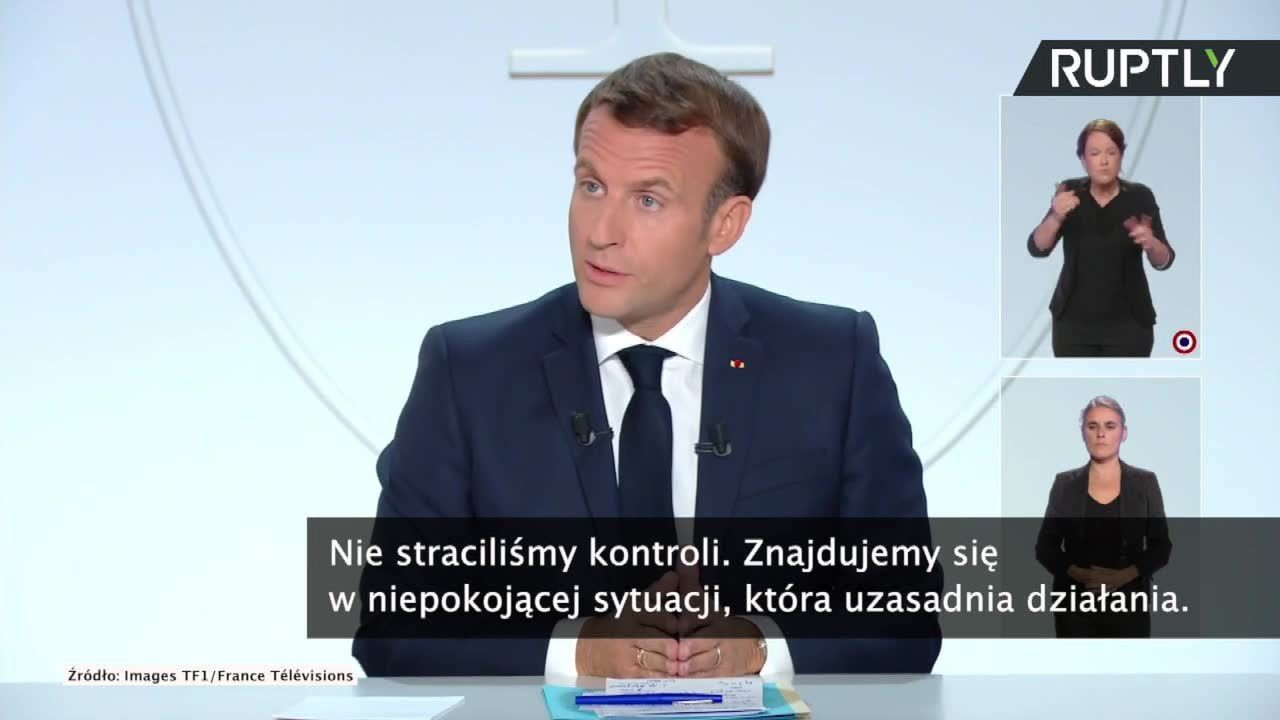 Godzina policyjna we Francji na pomóc w walce z pandemią