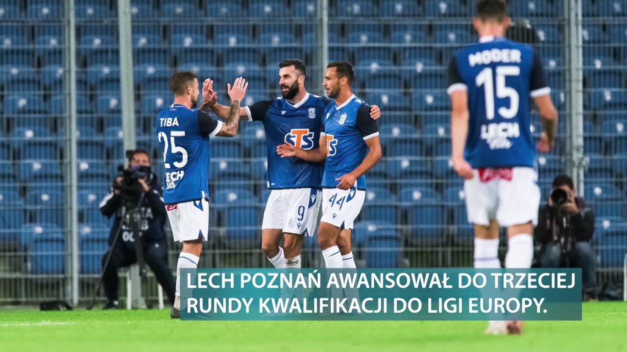 Pewny awans Lecha do III rundy eliminacji Ligi Europy