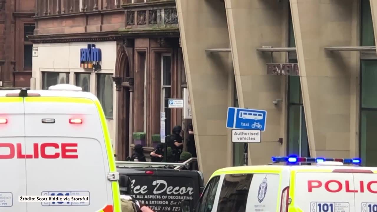 Atak nożownika w hotelu w Glasgow. Troje zabitych, kilkoro rannych