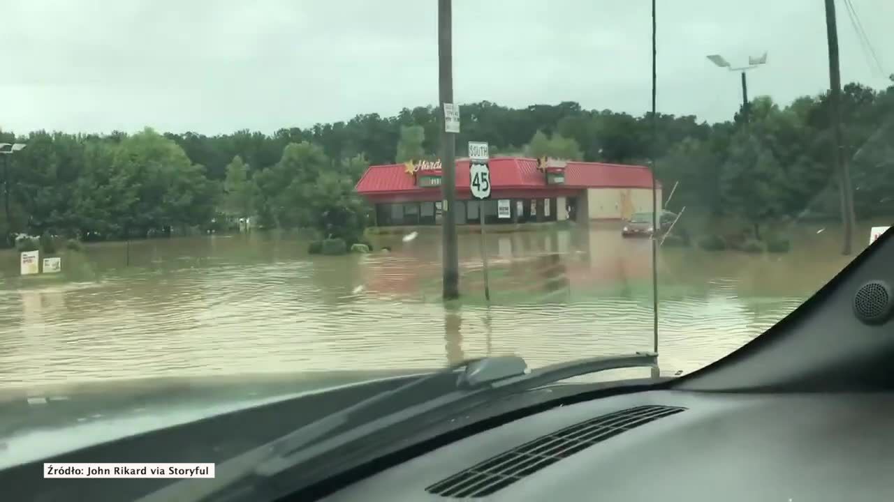 Powódź błyskawiczna w Tennessee. Wprowadzono stan klęski żywiołowej