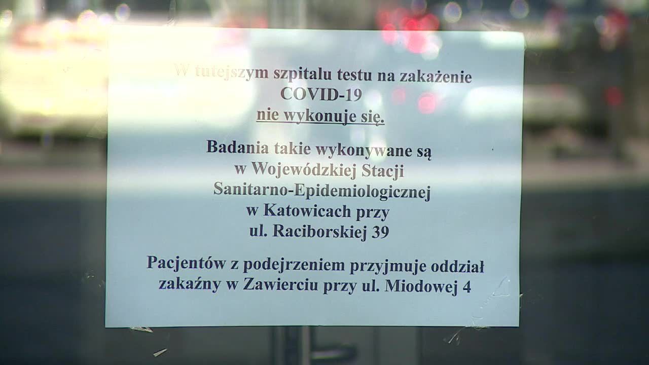 Oddział kardiologii szpitala w Myszkowie zawiesił działalność. Jeden z lekarzy zakażony koronawirusem