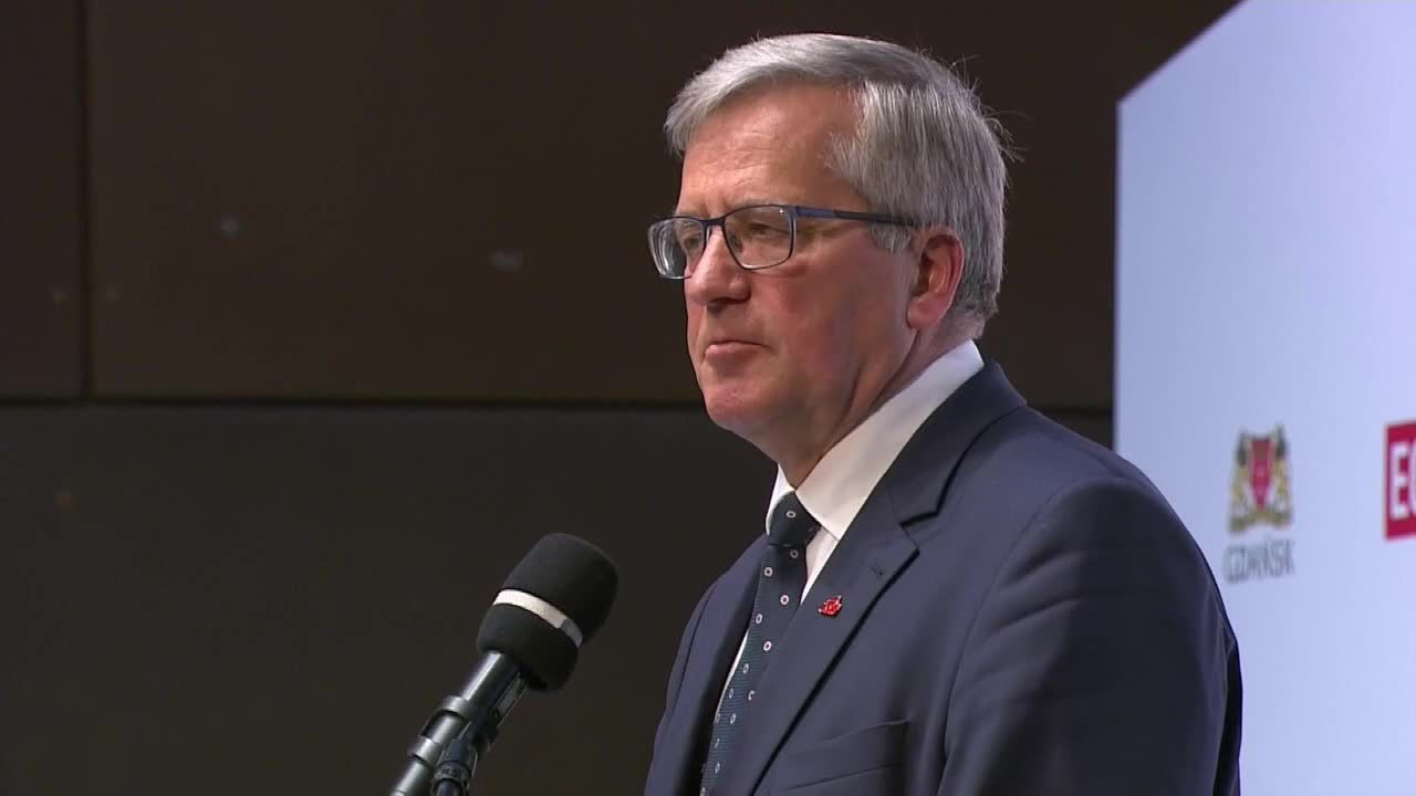 B. Komorowski o braku delegacji rządowej na obchodach rocznicy 3 czerwca w Gdańsku