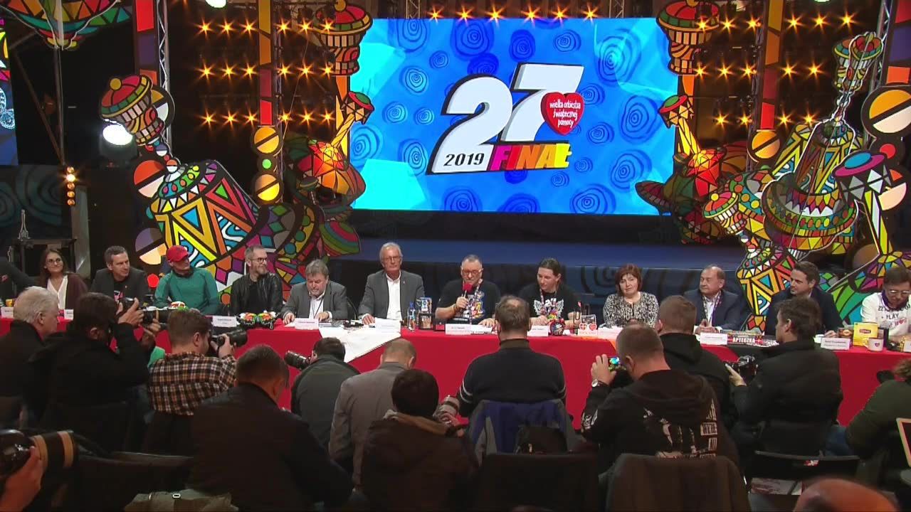 “Damy do wiwatu””. Finał WOŚP bez fajerwerków, ale z pokazem świetlnym