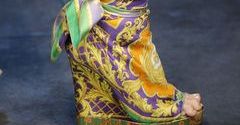 Buty zrobione z chustki? D&G na lato 2012!