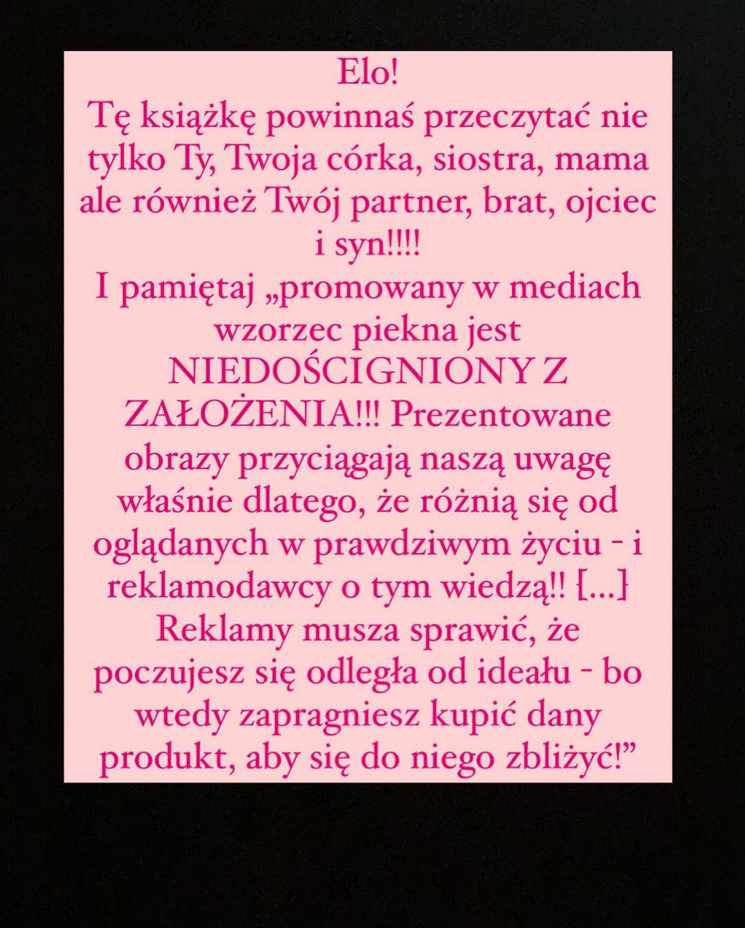 Zofia Zborowska o retuszowanych zdjęciach