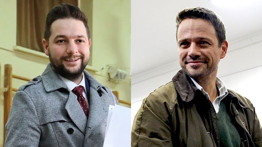 Patryk Jaki i Rafał Trzaskowski