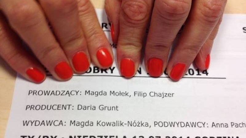 Scenariusz programu w dobrych rękach... Magdy Mołek, foto: screen z profilu Dzień Dobry TVN, Facebook.com